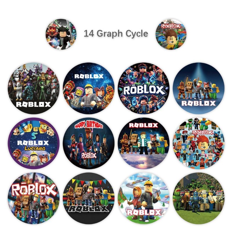 1000 Buah Stiker Kartun Roblox - Anime Cosplay Roblox ulasan dan harga