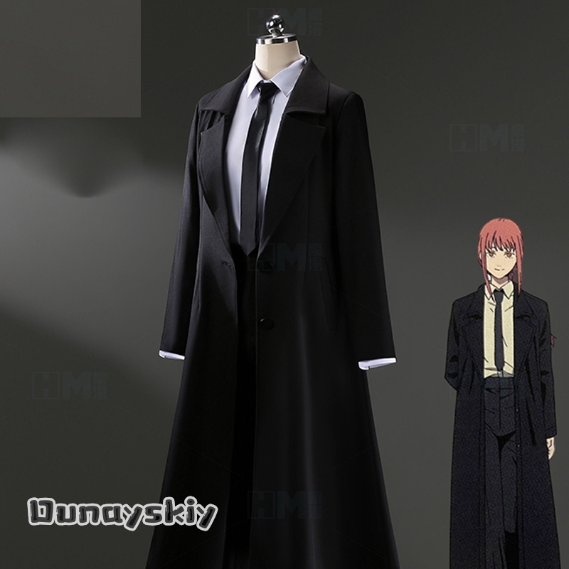 Kostum Cosplay Anime Man Makim - Anime Cosplay Makima ulasan dan harga