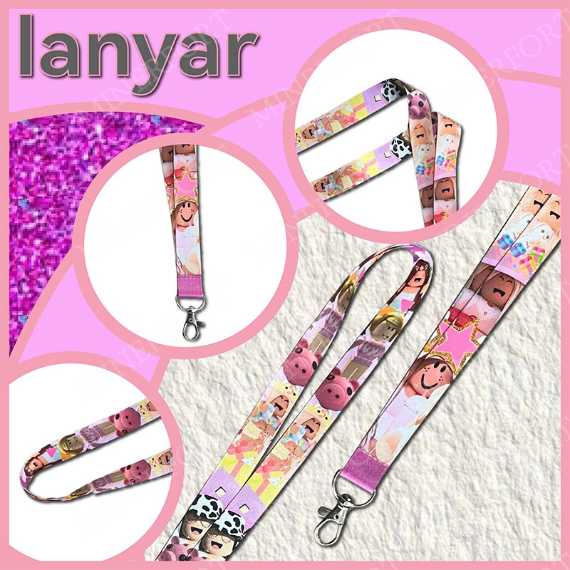 Roblox Girl Lanyard Anime Hal- - Anime Cosplay Roblox ulasan dan harga