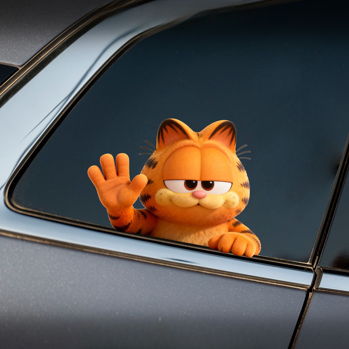 Stiker Vinyl Kartun Garfield L - Anime Cosplay Series ulasan dan harga