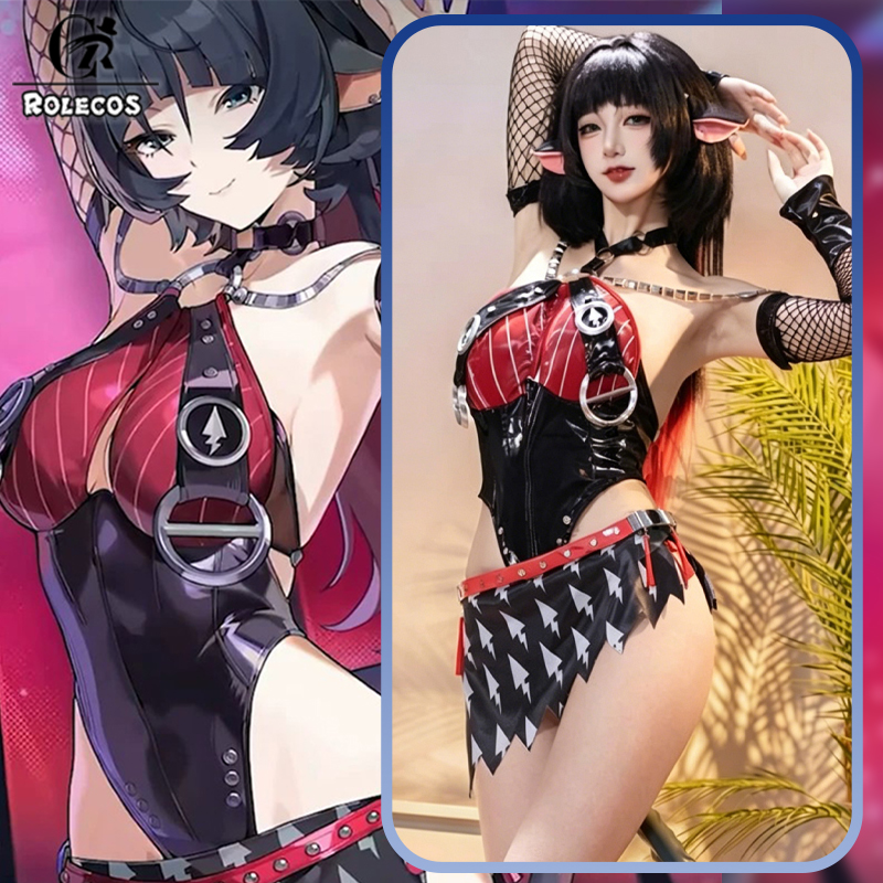 ROLECOS Game Zenless Zone Zero - Anime Zero Cosplay ulasan dan harga