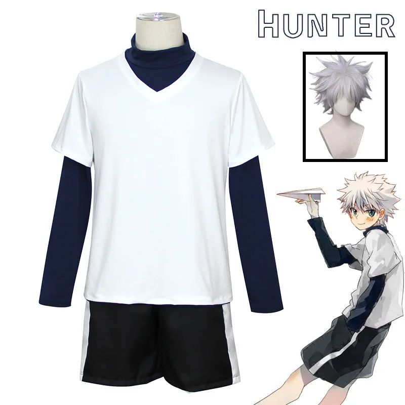 Stok Kostum Cosplay Killua Zol - Cosplay Anime Killua Zoldyck ulasan dan harga